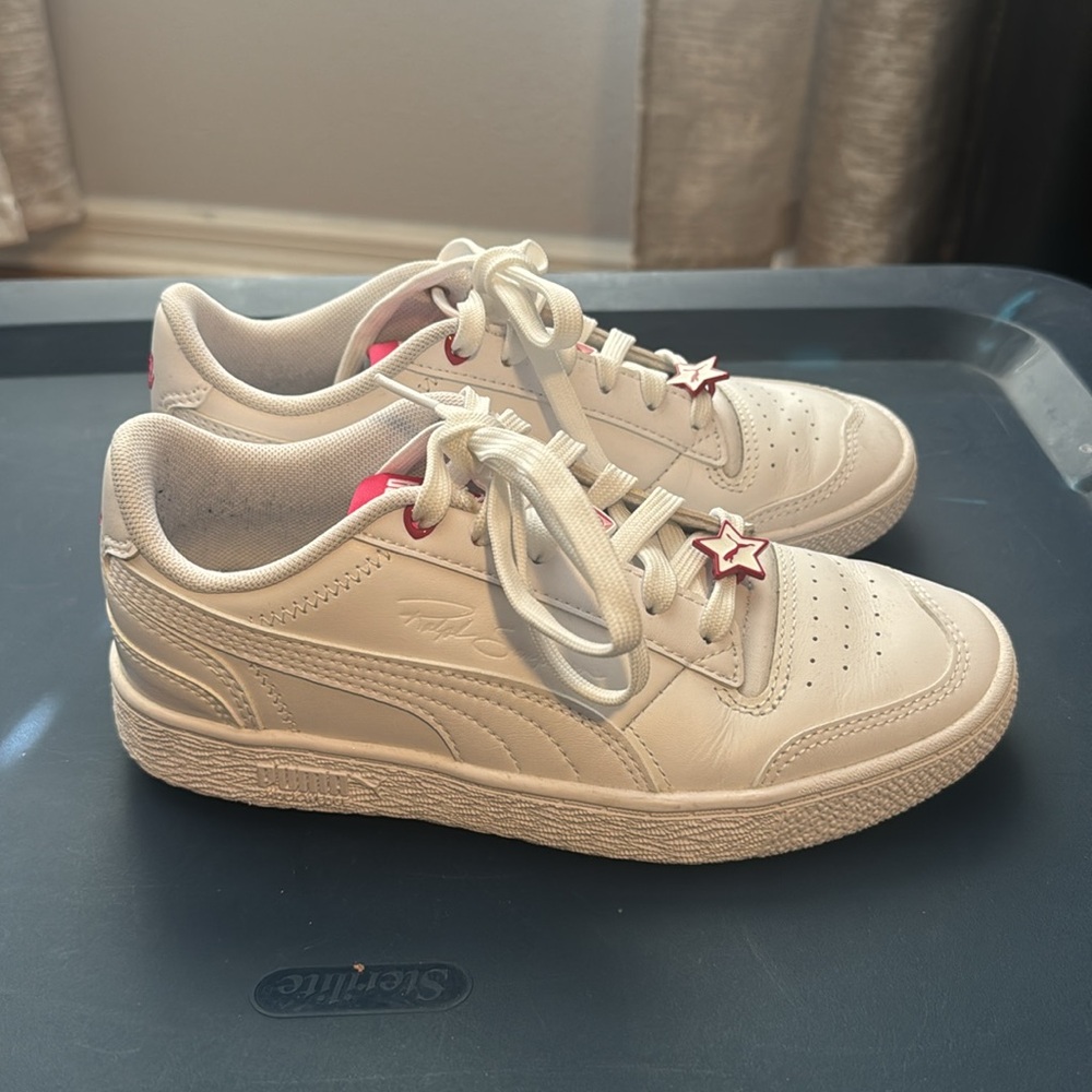 Puma pink ralph sampson girl purr shoes size 5.5